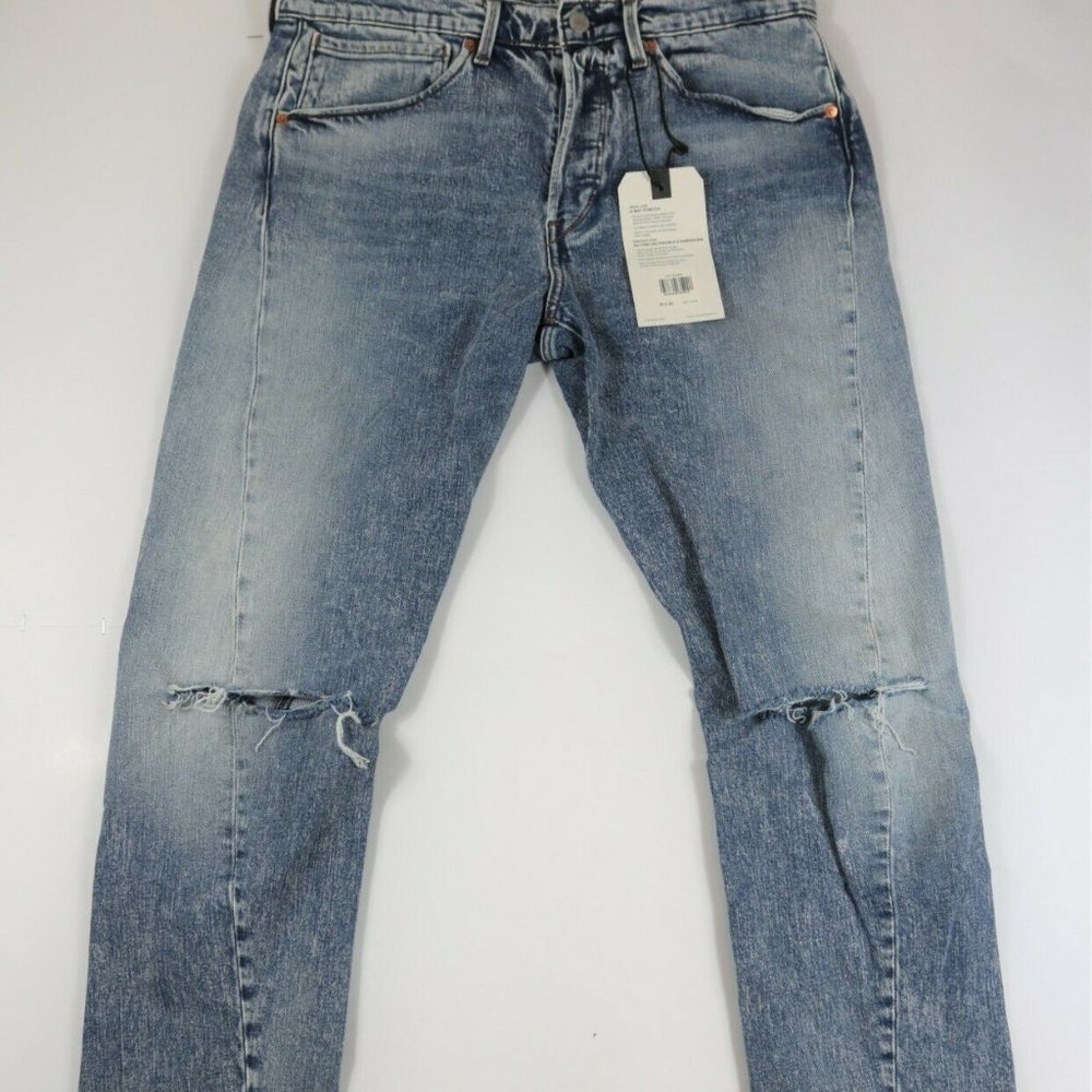 Levis 502 Engineered Distressed Jeans 33x34 Mens